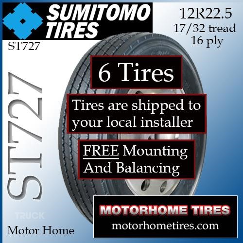 SUMITOMO 12R22.5 New Reifen LKW- / Anhängerkomponenten zum verkauf