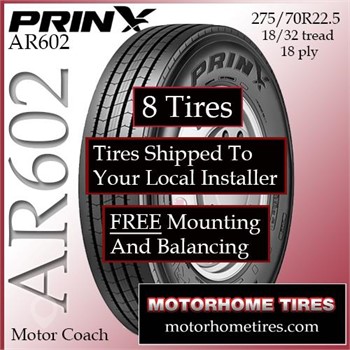 PRINX 275/70R22.5 New Tyres Truck / Trailer Components for sale