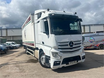 2013 MERCEDES-BENZ ACTROS 1842 Used Box Trucks for sale
