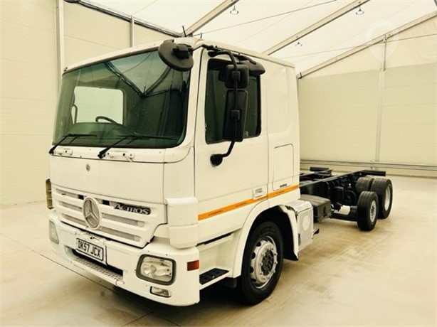 2007 MERCEDES-BENZ ACTROS 1824 Used Curtain Side Trucks for sale