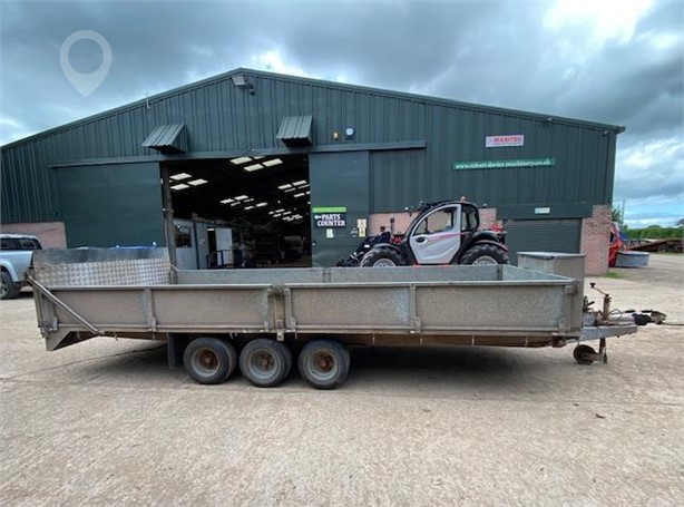 2006 GRAHAM EDWARDS FB 3516T Used Dropside Flatbed Trailers for sale
