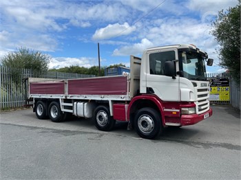 2008 SCANIA P340 Used Dropside Flatbed Trucks for sale