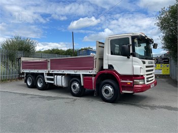 2008 SCANIA P340 Used Dropside Flatbed Trucks for sale