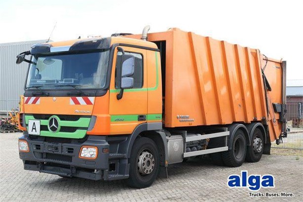 2012 MERCEDES-BENZ 2532 Used Refuse Municipal Trucks for sale