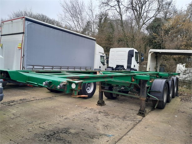 1996 MONTRACON Used Skeletal Trailers for sale