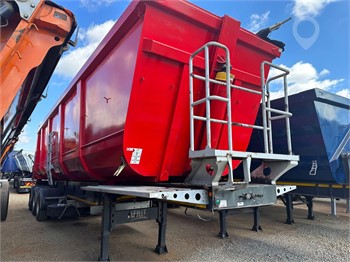 2019 AFRIT TRI-AXLE 50 CUBE END TIPPER TRAILER Used Tipper Trailers for sale