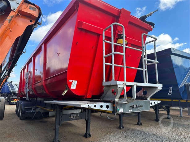 2019 AFRIT TRI-AXLE 50 CUBE END TIPPER TRAILER Used Tipper Trailers for sale