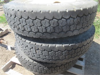 TRUCK TIRES AND RIMS 11R24.5 Used Wheel Truck / Trailer Components auction results
