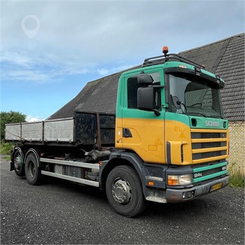 2000 SCANIA P124G420 Used Dropside Flatbed Trucks for sale