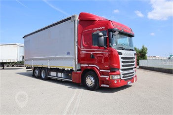 2013 SCANIA R440 Used Curtain Side Trucks for sale