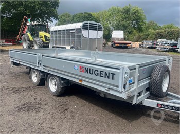 2022 NUGENT ENGINEERING F4920H Used Dropside Flatbed Trailers for sale