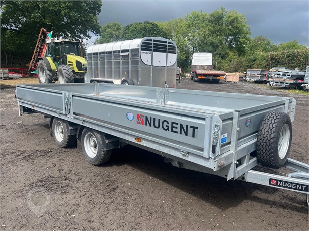 2022 NUGENT ENGINEERING F4920H Used Dropside Flatbed Trailers for sale