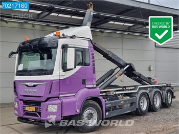 2016 MAN TGS 35.440 Gebruikt Vrachtwagen met Haak-Kraan te koop