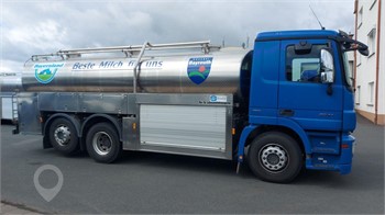 2012 MERCEDES-BENZ ACTROS 2541 Used Food Tanker Trucks for sale