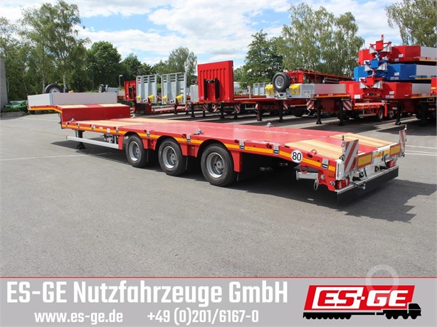 2023 FAYMONVILLE MAX TRAILER MAX100 SEMI-TIEFLADER Used Low Loader Trailers for sale