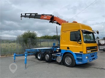 2000 DAF CF85.430 Used Tractor with Crane for sale