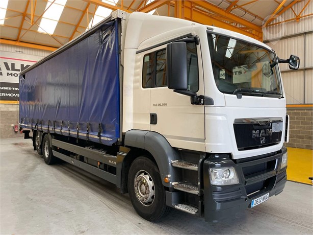 2012 MAN TGS 26.320 Used Curtain Side Trucks for sale