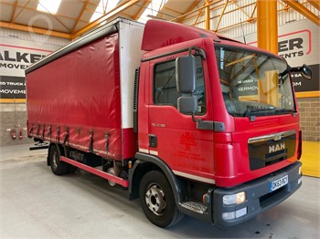 2013 MAN TGL 7.180 Used Curtain Side Trucks for sale