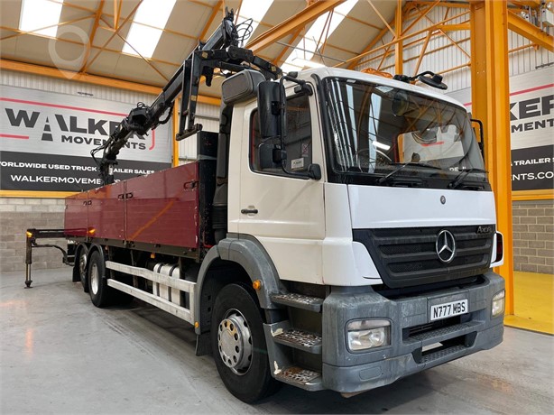 2005 MERCEDES-BENZ AXOR 1824 Used Dropside Flatbed Trucks for sale