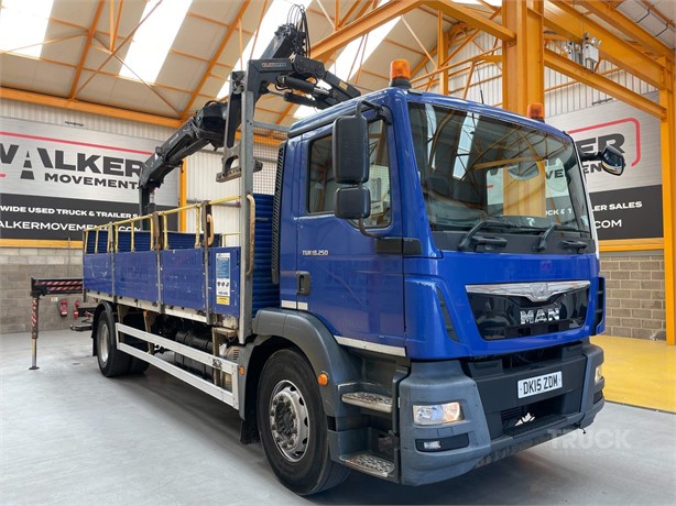 2015 MAN TGM 18.250 Used Baustoffwagen zum verkauf