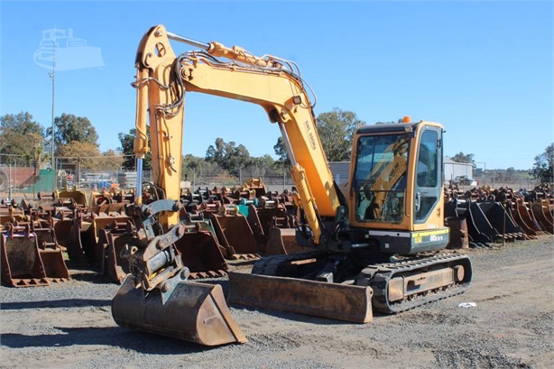2014 HYUNDAI ROBEX 80CR-9 Used Tracked Excavators for sale