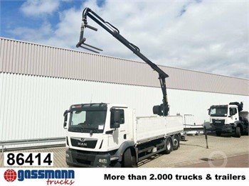 2018 MAN TGM 26.340 Used Dropside Flatbed Trucks for sale