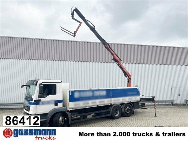 2016 MAN TGM 26.340 Used Dropside Flatbed Trucks for sale