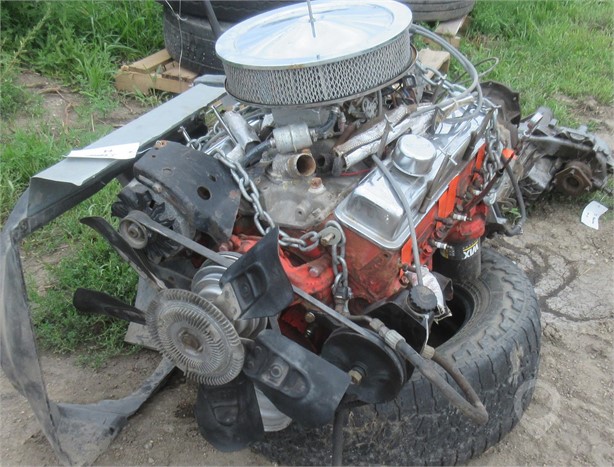 1986 CHEVROLET 350 MOTOR AND 704R TRANSMISSION Used Engine Truck / Trailer Components auction results