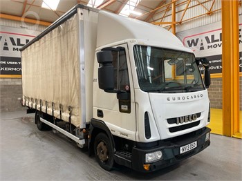 2013 IVECO EUROCARGO 75-160 Used Curtain Side Trucks for sale