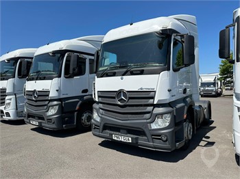Mercedes-Benz ACTROS MP5 1845 *EURO 6* STREAMSPACE 4X2 LOW RIDE TRACTOR  UNIT truck tractor for sale United Kingdom Cliffe Hill Depot Beveridge Lan,  FD36831
