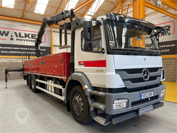 2012 MERCEDES-BENZ AXOR 1824 Used Brick Carrier Trucks for sale