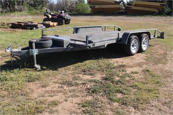 2014 CUSTOM TRAILER 15X6.6 Used Flatbed / Tag Trailers for sale