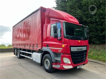 2014 DAF CF290 Used Curtain Side Trucks for sale