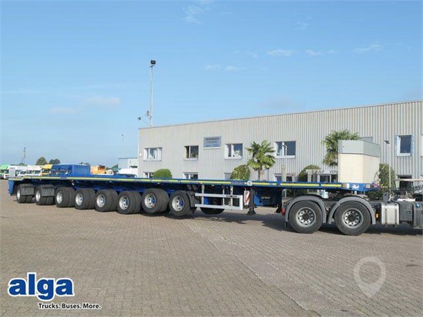 2009 GOLDHOFER SPZ-DH8-83/80, 8-ACHSER, 14TO. ACHSEN, GELENKT Used Low Loader Trailers for sale