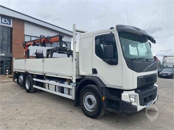 2016 VOLVO FE300 Used Dropside Flatbed Trucks for sale