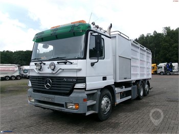 2002 MERCEDES-BENZ ACTROS 2535 Used Vacuum Municipal Trucks for sale