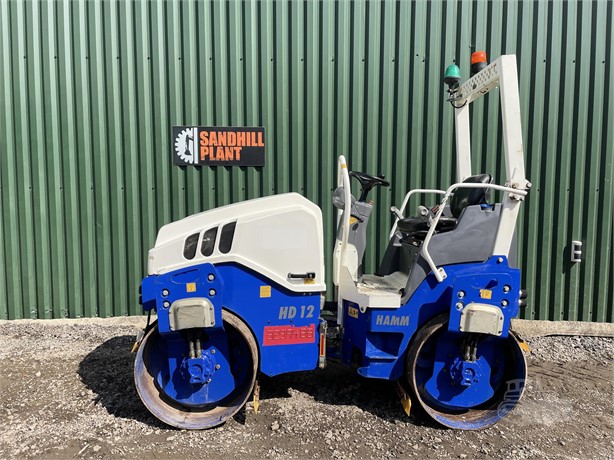 2015 HAMM HD12VV Used Smooth Drum Compactors for sale