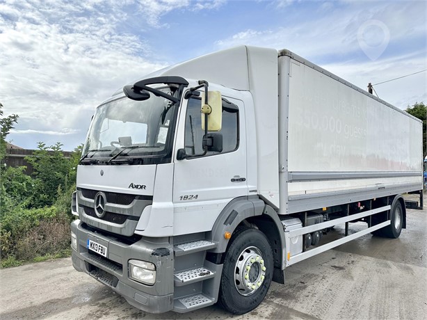 2013 MERCEDES-BENZ ATEGO 1824 Used Box Trucks for sale