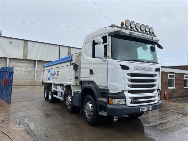 2017 SCANIA R490 Used Tipper Trucks for sale