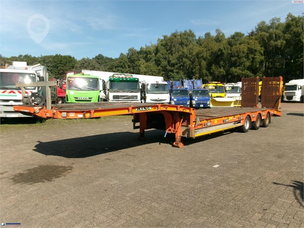 2013 KING 3-AXLE SEMI-LOWBED TRAILER 44T + RAMPS Used Low Loader Trailers for sale