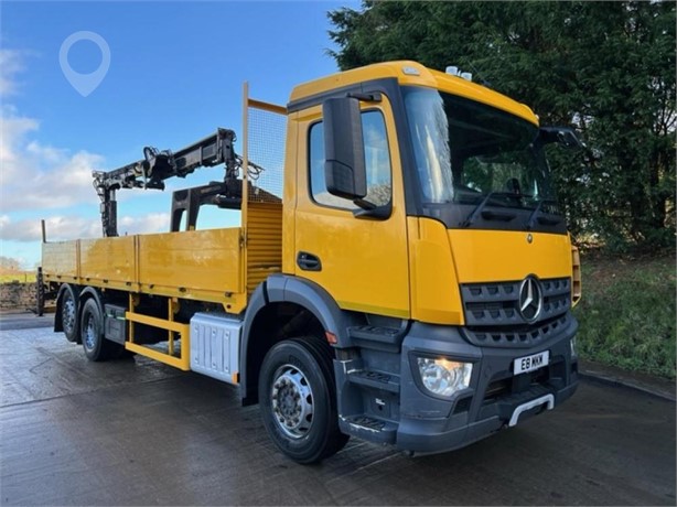 2014 MERCEDES-BENZ AROCS 2636 Used Brick Carrier Trucks for sale