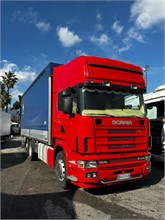 2001 SCANIA R164L580 Used Curtain Side Trucks for sale
