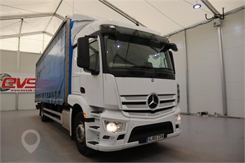 2015 MERCEDES-BENZ ACTROS 1840 Used Curtain Side Trucks for sale