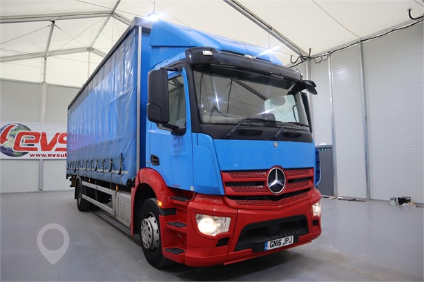 2016 MERCEDES-BENZ ANTOS 1824 Used Curtain Side Trucks for sale