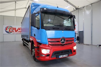 2015 MERCEDES-BENZ ACTROS 2540 Used Curtain Side Trucks for sale