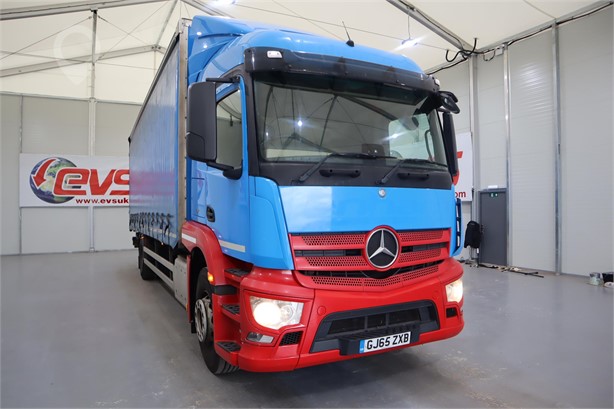 2015 MERCEDES-BENZ ACTROS 2540 Used Curtain Side Trucks for sale