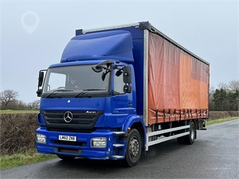 2010 MERCEDES-BENZ AXOR 1824 Used Curtain Side Trucks for sale