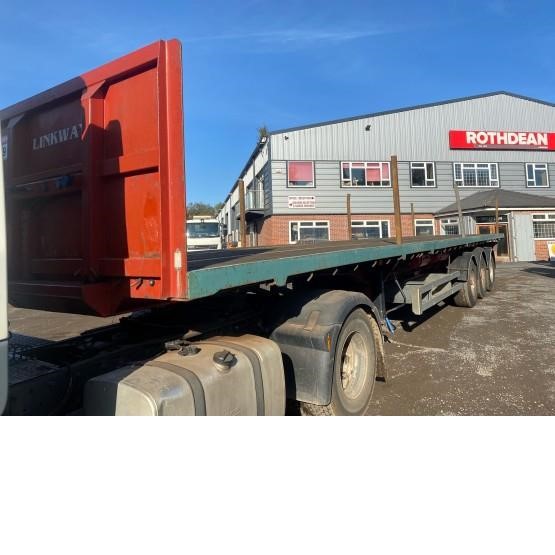 2009 LINKWAY FLAT TRAILER Used Standard Flatbed Trailers for sale