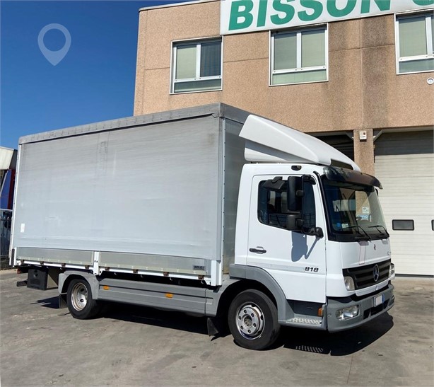 2006 MERCEDES-BENZ ATEGO 818 Used Curtain Side Trucks for sale