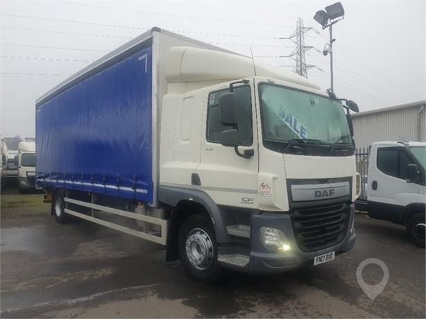 2017 DAF CF230 Used Curtain Side Trucks for sale